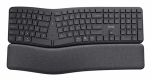 Trust Keyra ergonoomiline mitmeseadmeline juhtmevaba klaviatuur