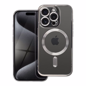 ELECTRO MAG COVER case compatible with MagSafe jaoks IPHONE 17 Pro Max hall titanium