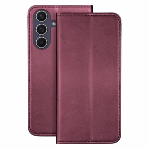 Smart Magnetic ümbris Samsung Galaxy S25 FE / S26 FE jaoks, bordoopunane