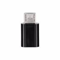 Adapter Type C to Micro USB Blue Star - black