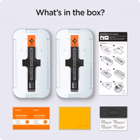 Spigen Glas.tR EZ Fit Privacy karastatud klaas iPhone 13 / 13 Pro / 14 / 16e jaoks - 2 tk.