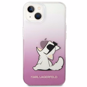 Karl Lagerfeld KLHCP14MCFNRCPI iPhone 14 Plus 6.7 "hardcase pink / pink Choupette Fun