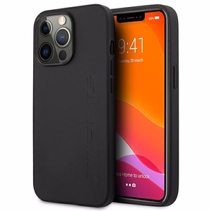 AMG AMHCP14XDOLBK iPhone 14 Pro Max 6.7 "must / must hardcase Leather Hot Stamped