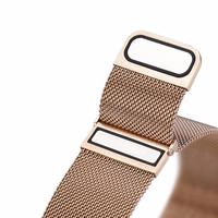DUX DUCIS strap MILANESE stainless terasehall magnetic 22 mm kuldne