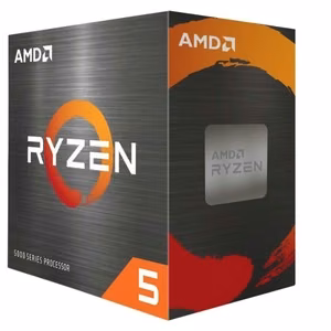 AMD Desktop Ryzen 5 5500 Cezanne 3600 MHz Cores 6 16MB Socket SAM4 65 Watts BOX 100-100000457BOX (CPU)