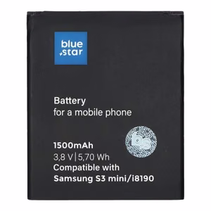 Battery jaoks Samsung S3 Mini I8190 1500 mAh Sinine Star Premium