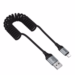 Кабель USB C – Lightning Hoco PD 27W 1,5 m X121 черный