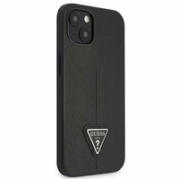 Guess GUHCP13SPSATLK iPhone 13 mini 5,4 "must / must hardcase SaffianoTriangle Logo