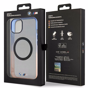 Ümbris BMW BMHMP14SHTGE iPhone 14 6.1" hall/hall hardcase Gradient Bumper MagSafe