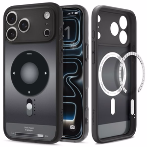 Spigen Ultra Hybrid MagSafe ümbris iPhone 17 Pro Max / 18 Pro Max jaoks, klassikaliselt must