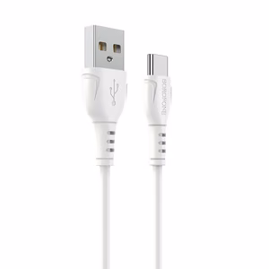 Borofone Kaabel BX51 Triumph - USB to Type C - 3A 1 metre valge