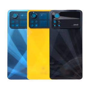 Tagakaas Ühildub Xiaomi Poco X4 Pro 5G / Laser Must / (koos camera lens) / HQ