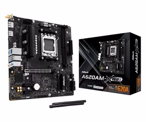 Asrock A620AM-X WiFi emaplaat AMD A620A Socket AM5 micro ATX
