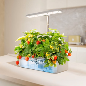GreenBlue Intelligent Indoor Plant Growing System, SMART pot, 4L capacity, for 12 plants, full spectrum LEDs, GB133