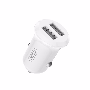 XO car charger CC67 12W 2x USB valge