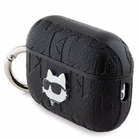 Karl Lagerfeld Monogram Choupette Head ümbris jaoks AirPods Pro 2 - must