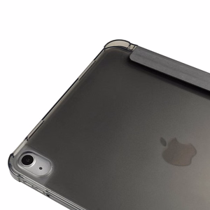 Чехол-книжка Tucano Satin для iPad 11" (2025) / iPad 10.9" (2022), серый космос