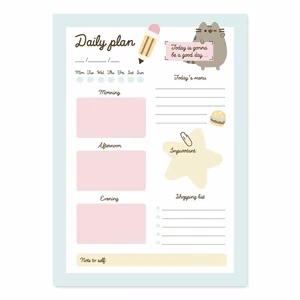 Pusheen Foodie Collection päevaplaneerija, 54 lehekülge