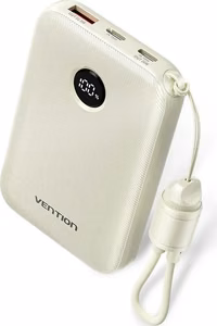 Vention FKAN0-C 10000mAh 22.5W akupank USB beež