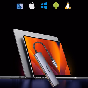 Ugreen CM473 jaotur USB-C - 2x USB-A / 2x USB-C 20cm - hall