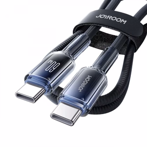 USB kaabel Joyroom S-A42 must Type-C / Type-C 120cm (kuni 60W)