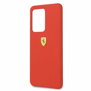 Ferrari жёсткий чехол FESSIHCS69RE S20 Ultra G988 красный/красный Silicone