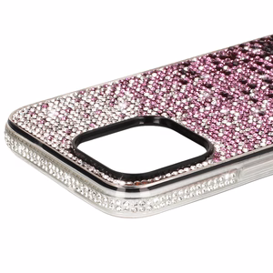 Tel Protect Diamond Ümbris jaoks Iphone 13 Pro Max burgundia