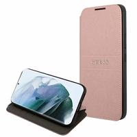 Guess GUBKS22MPSASBPI S22+ S906 roosa/roosa raamat Saffiano triibud