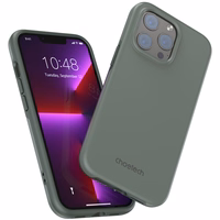 Choetech MFM kukkumisvastane ümbris Made For MagSafe iPhone 13 Pro jaoks must (PC0113-MFM-GN)