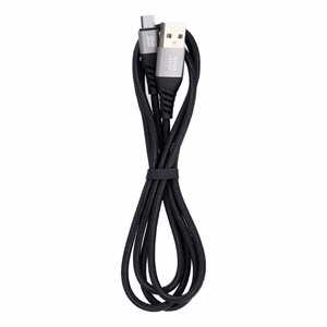 Кабель USB A на Micro USB Blue Star 2A с оплёткой 1,2 м TFK-DC-003 чёрный