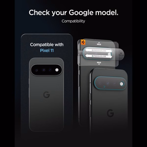 Spigen Optik Pro HD 2 karastatud klaasist kaamera objektiivikaitse komplekt mudelile Google Pixel 11