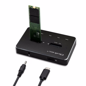 Qoltec 50310 Kettajaam 2x SSD M.2 SATA NGFF USB Type-C