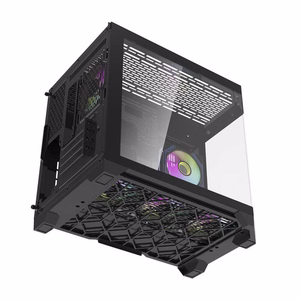 Darflash FT418 computer ümbris + 6 aRGB fans (must)