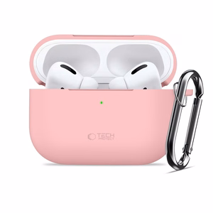 Tech-Protect Silicone Hook Ümbris jaoks AirPods Pro - roosa