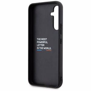 Чехол BMW BMHCSA5422PTDK A54 чёрный/чёрный Leather Stamp Tricolor