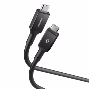 Spigen Essential EB24012CC USB-C / USB-C 240W 120cm kaabel - must