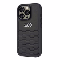 Audi Synthetic Leather iPhone 16 Pro 6.3" must/must hardcase AU-TPUPCIP16P-GT/D2-BK