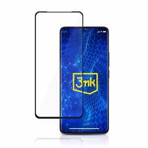 Karastatud klaas 3mk HardGlass Max Lite with must frame jaoks Xiaomi Redmi Note 13 Pro+