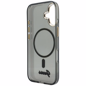 Guess IML Script Metal MagSafe Ümbris for iPhone 17 - must