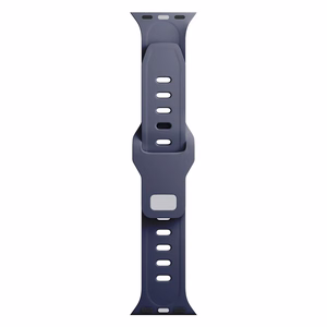 3mk silikoonrihm Apple Watchile, 38/40/41/42 mm, hall, väike suurus