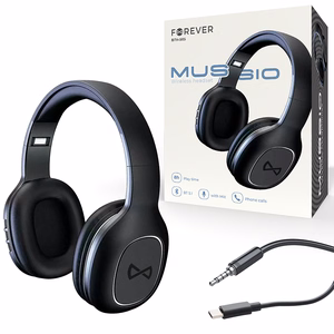 Forever traadita kõrvaklapid BTH-505 on-ear mustad