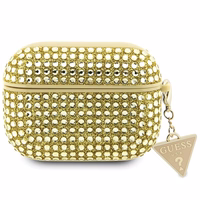 Guess Rhinestone Triangle Ümbris jaoks AirPods Pro 2 (2022/2023) - Gold