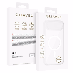 Liavec Soft Ümbris jaoks Iphone 17 Air valge