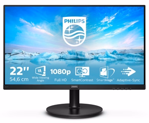 Philips V Line 221V8A/00 monitor 54,6 cm (21,5") 1920 x 1080 pikslit Full HD must