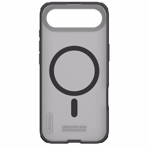 Nillkin Super Frosted Shield Pro MagSafe Compatible Ümbris jaoks iPhone 17 Air - Läbipaistev Must