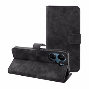 TENDER Book Ümbris jaoks XIAOMI Redmi 13C / POCO C65 must