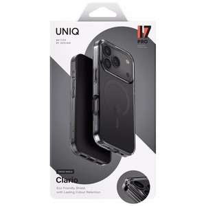 Uniq Clario Magclick Charging Ümbris jaoks iPhone 17 Pro - must
