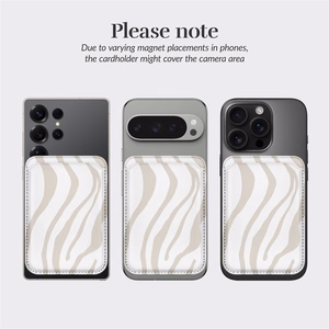 MIO Sandy Zebra Magsafe Ümbris kaardihoidjaga