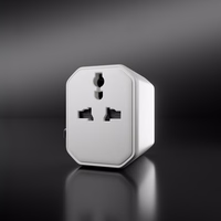 SBS TEADAPTUSBTCUNI USB-C USB-A Universal Travel Adapter - Valge