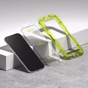 Ringke Easy Slide закалённое стекло 2 шт. для iPhone 17 Air - чёрный